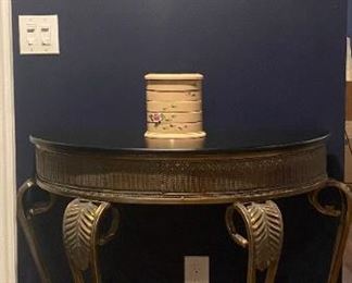 Accent Table and Decor