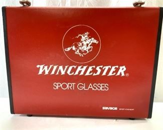 WINCHESTER SPORT GLASSES Red Suitcase w Keys
