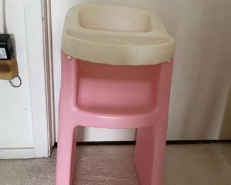Vintage Little Tikes high chair