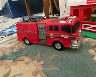Vintage Buddy L fire truck