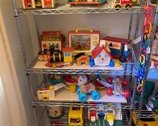 Fisher Price playsets, most are complete with all pieces. 