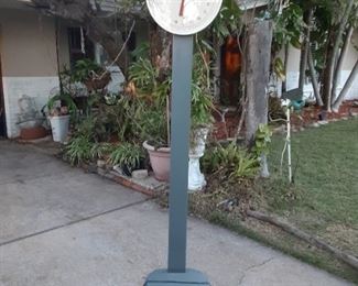 7 ft tall Chatillon  Lollipop scale. It weighs up to 400 Lbs and was  manufactured around 1936 and is in perfect condition.