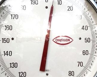 The dial will circle twice allowing weights up to 400 lbs