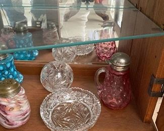 wonderful assortment of glassware