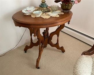 Victorian wooden table