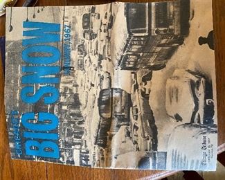 Chicago's Big Snow 1967 booklet