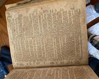 Antique bible 1819