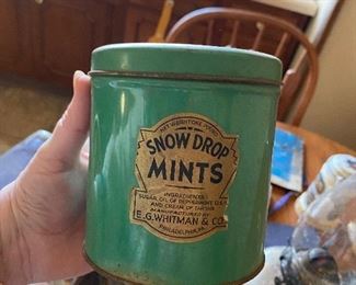 Snow Drop Mints tin