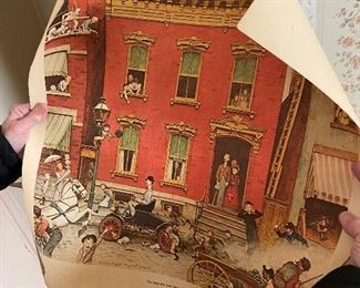 Norman Rockwell print