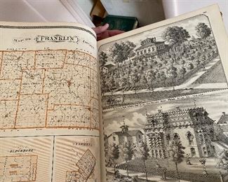 State of Indiana Illustrated Atlas 1907