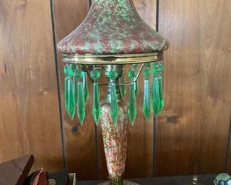 Gorgeous Fratelli Toso Mushroom Italian glass lamp. This photo simply does not do it justice. 