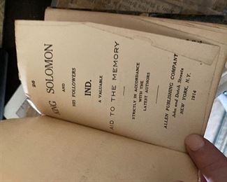 King Solomon book 1914