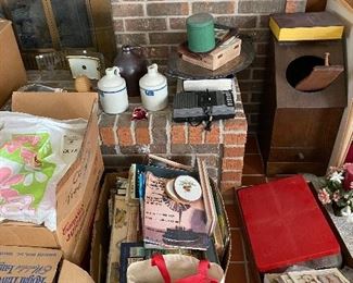 assorted items! Will post more pictures as we begin to dig!