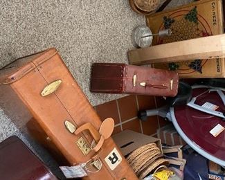 Vintage suitcases