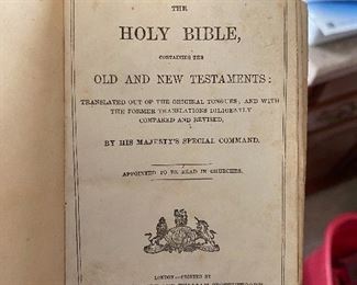 Antique Bible