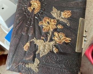 Antique photo album