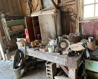 garage/barn items—will post more photos as we dig and organize