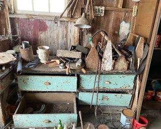 garage/barn items—will post more photos as we dig and organize