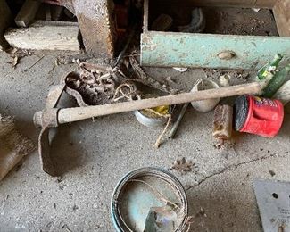 garage/barn items—will post more photos as we dig and organize