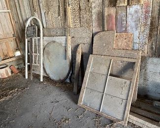 garage/barn items—will post more photos as we dig and organize