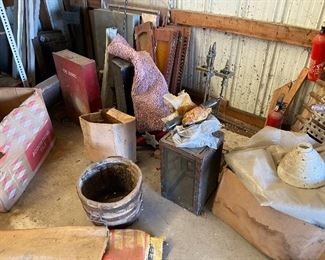 garage/barn items—will post more photos as we dig and organize