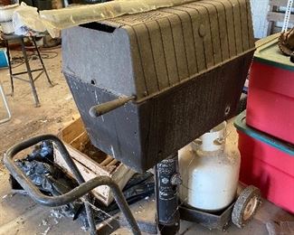 gas grill (tank not included)
