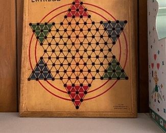 Chinese Checkers wooden board
