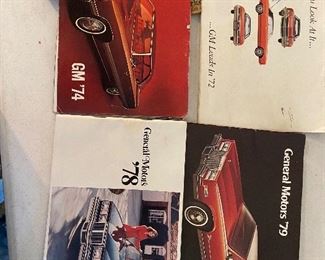 GMS 1970s booklets