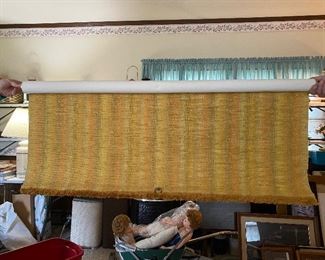 Vintage window shade