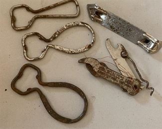 Assorted beer advertising openers