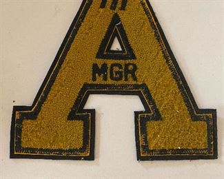 Akron High School Mgr varsity letter