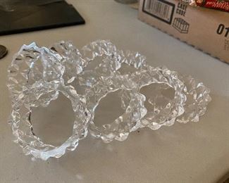 Crystal napkin holders