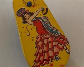 Tin litho noisemaker