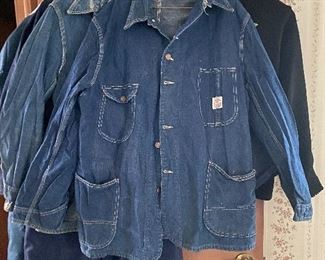 Vintage denim jean jacket/coat. Bartel Perfection is the brand. Made in Richmond, IN