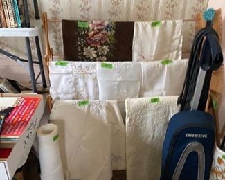 assorted linens