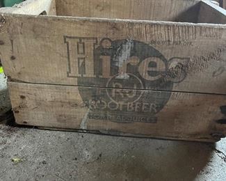 Hires Root beer Crate