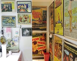 LOTS of Original Vintage Movie Posters and Lobby Cards!