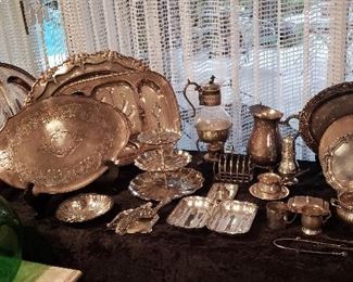 Silver Plate Serving Pieces