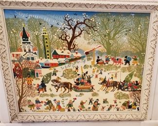 "Winter Sunday" Orig. Oil