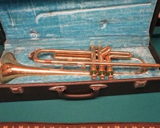 Brass Trumpet w/ Case