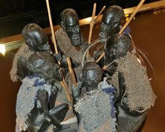 Primitive "Circle Of Life"  Sculpture