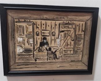 Small Orig. Drawing, signed