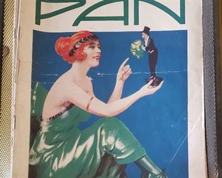 Stack of Vintage "Pan" Magazines