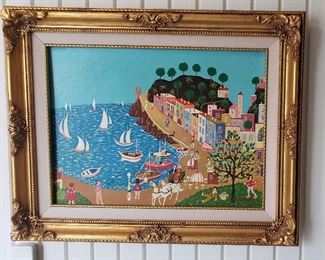 "Spring Day" Orig. Folk Painting
