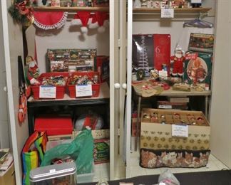 TONS of Xmas Ornaments!