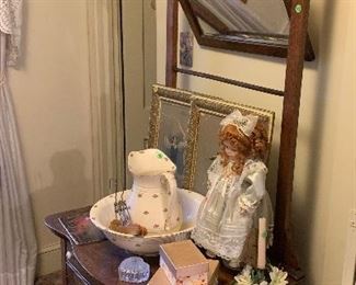 pitcher and bowl sold.