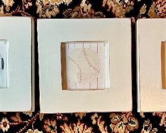 (3) Framed Sports Prints