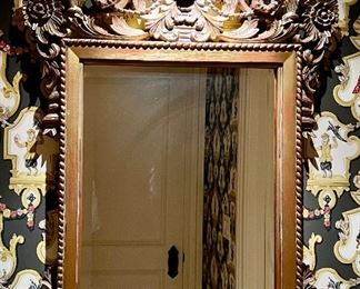 Ornate Carved Mirror