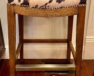 Animal Print Bar Stool