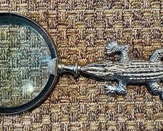 Alligator Handle Magnifying Glass